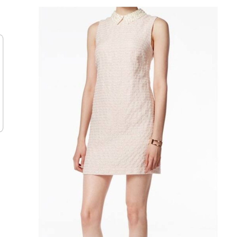 CeCe Blush Pink shift dress